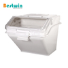 10L 24L 47L 酒店厨具耐用塑料配料箱酒店厨房 81L 可移动塑料食品面粉储存容器配料箱